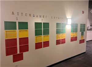Legacy Options Attendance Wall 